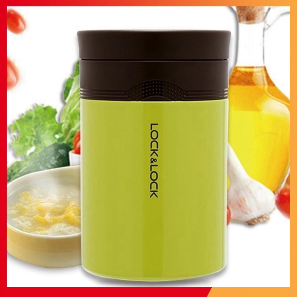 Bình Ủ Cháo Giữ Nhiệt Lock &amp; Lock LHC8024 500ml hàng chính hãng ủ chín cháo