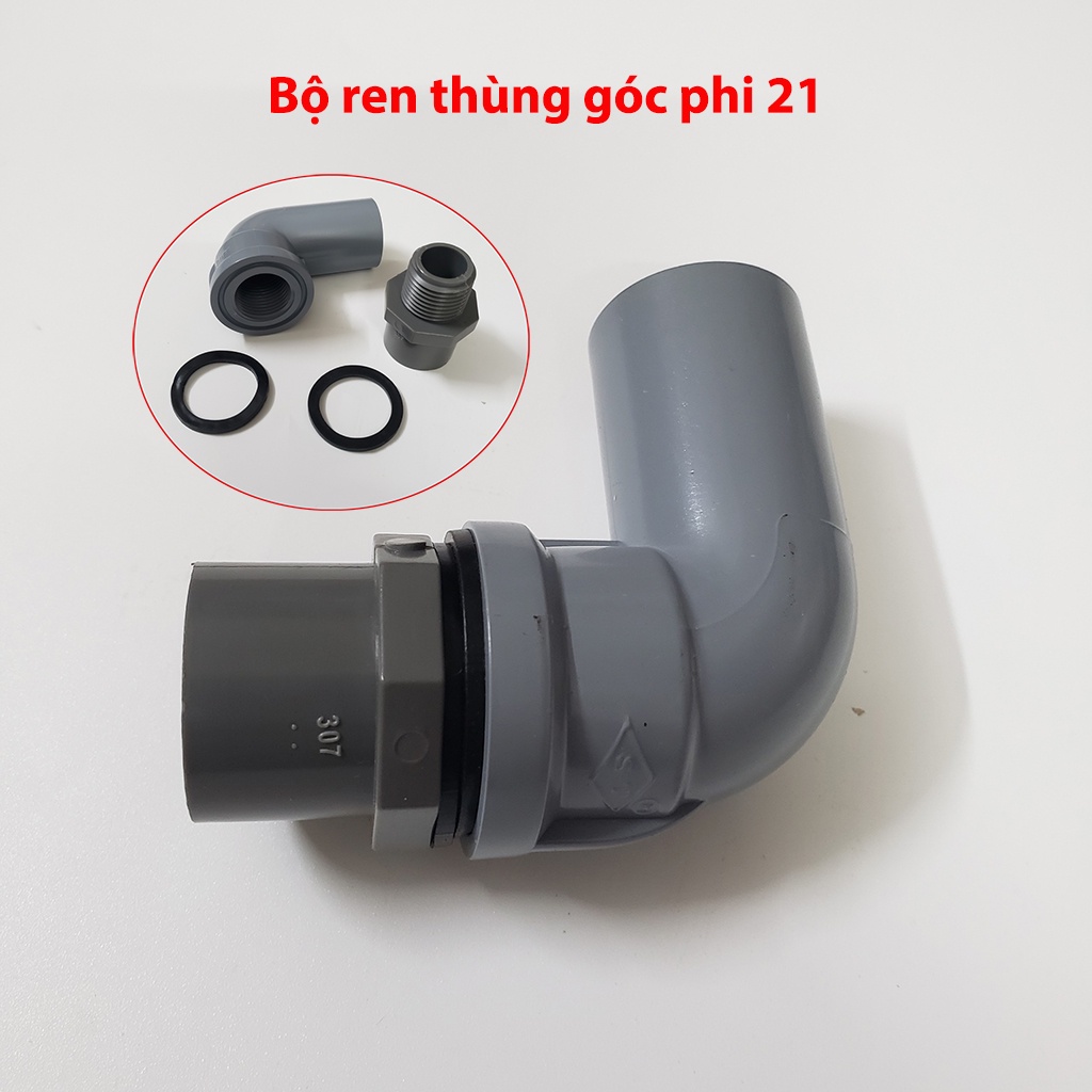 Ốc thùng khởi thuỷ chế lọc bể cá phi 21, 27