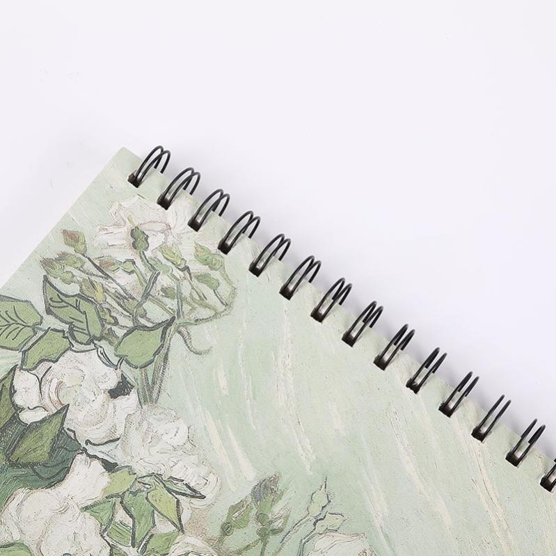 Sketchbook KOLANO sổ vẽ phác thảo, ký họa 100 trang A4, A5 gáy xoắn bìa họa tiết 160g SN-001381