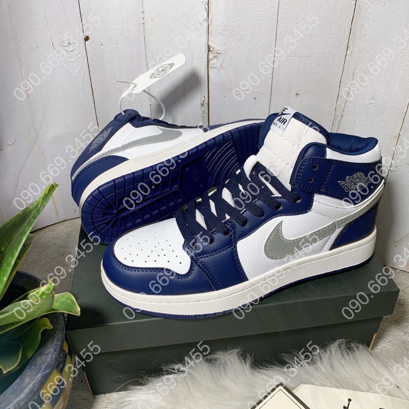 Giày sneaker cổ cao jordan-rep11 chuẩn kèm hộp box bill túi giấy chuẩn