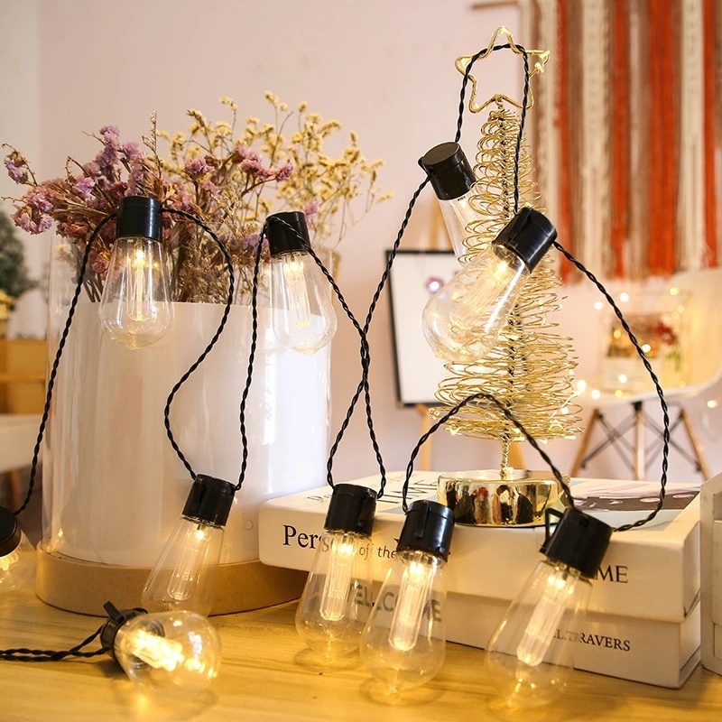 Dây đèn LED chống nước IP65 dùng năng lượng mặt trời