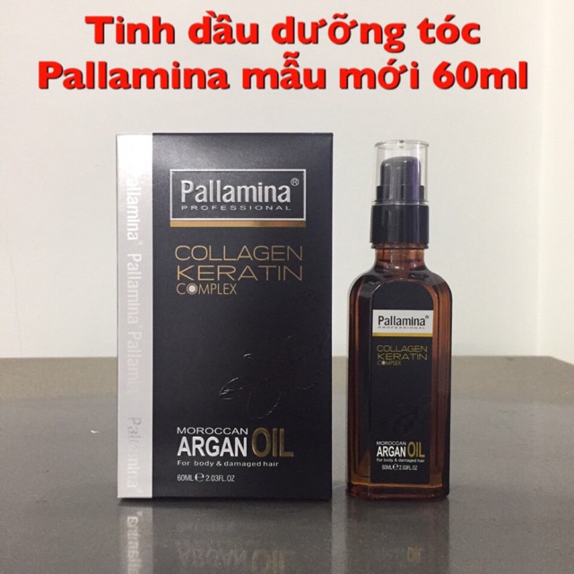 Best Seller Tinh dầu dưỡng tóc PALLAMINA Collagen Keratin Complex 60ml