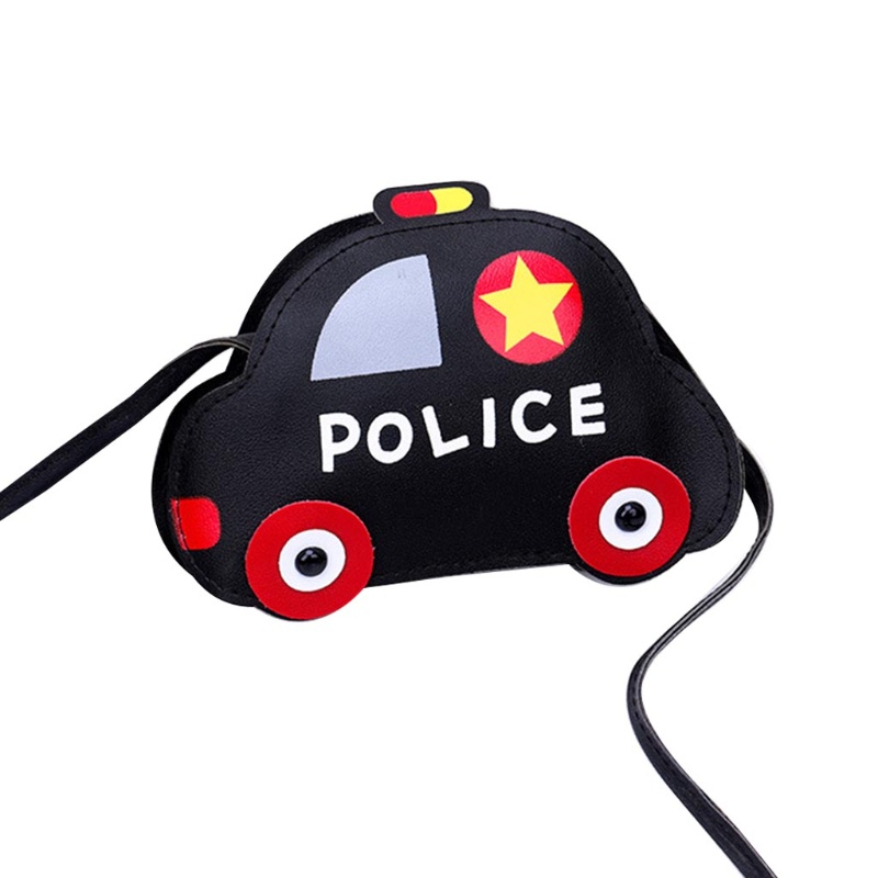 Túi Đeo Chéo Bằng Da Pu Hình Xe Hơi Hoạt Hình Dành Cho Trẻ Em