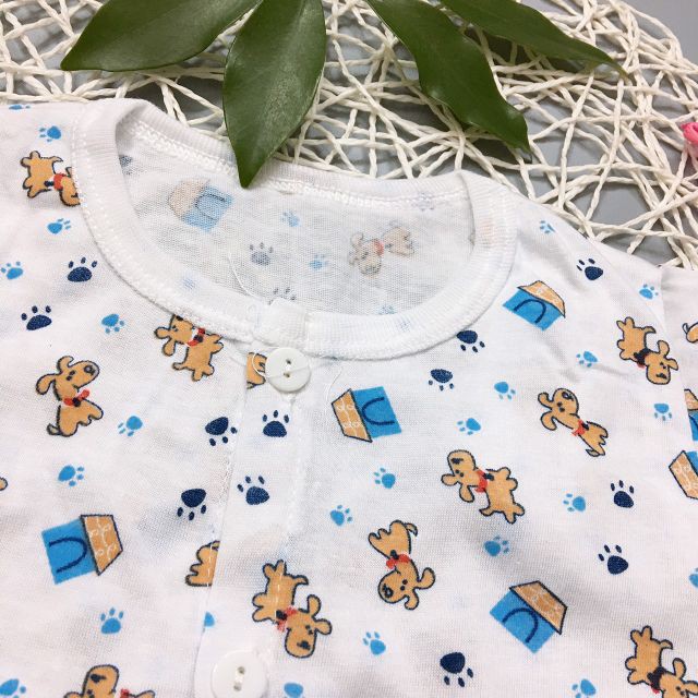 Áo dài bình sữa cotton cho bé sơ sinh 0-8kg hàng đẹp _A04