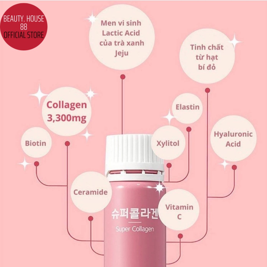 VB COLLAGEN VITAL BEAUTIE ĐẸP DA HÀN QUỐC SET 30 CHAI