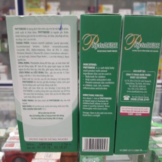Dung dịch tắm bé phytobebe 100ml