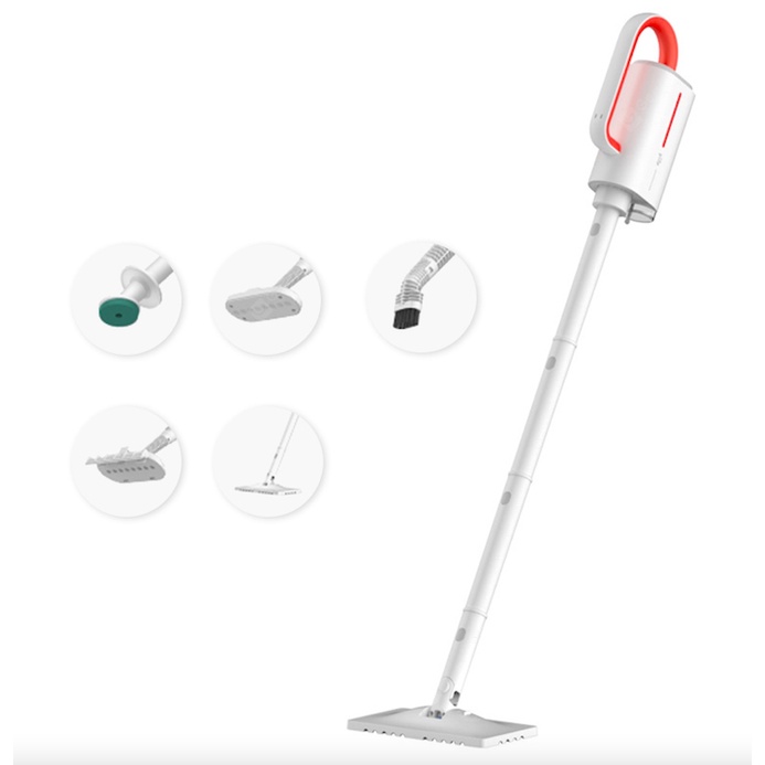 Máy Vệ Sinh Lau Nhà Cửa Hơi Nước Nóng Cầm Tay Deerma ZQ610, Chế Độ Kháng Khuẩn Cao Cấp
