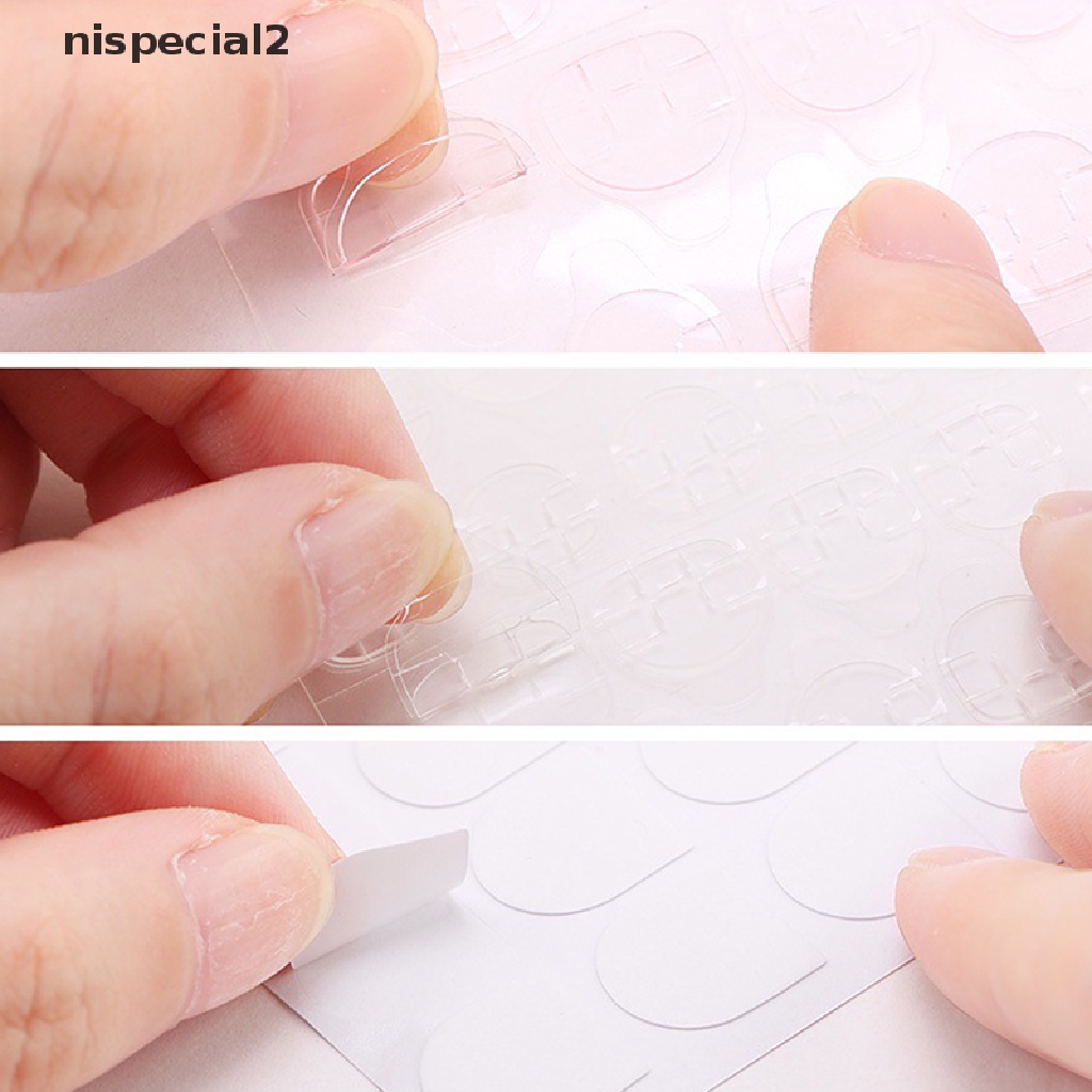 [nispecial2] 120PCS Jelly False Nail Stickers Finger Glue Tips Double-sided Adhesive Tapes [new]