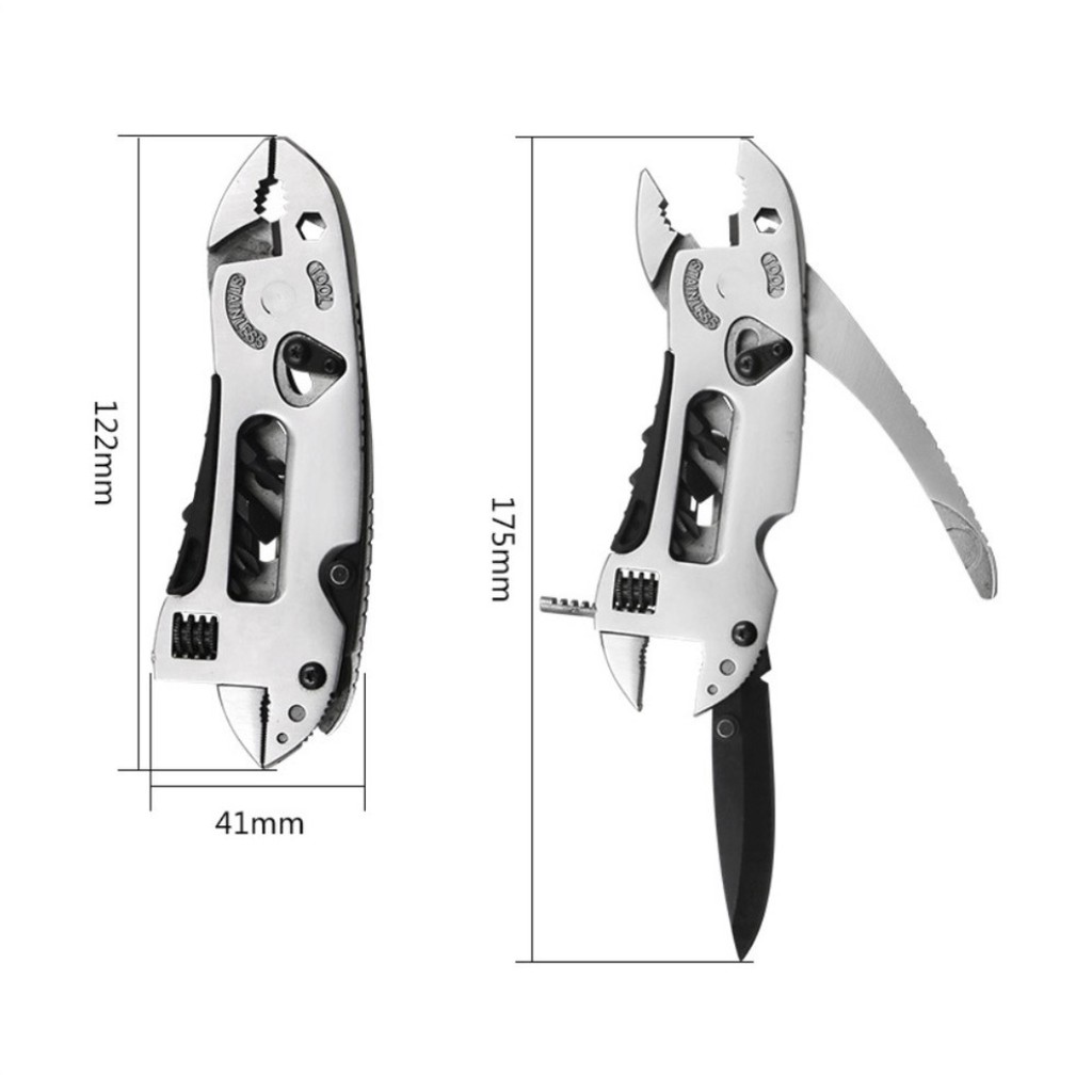 Stainless Steel Wrench Mỏ Lết Đa Năng USA Best - Home and Garden