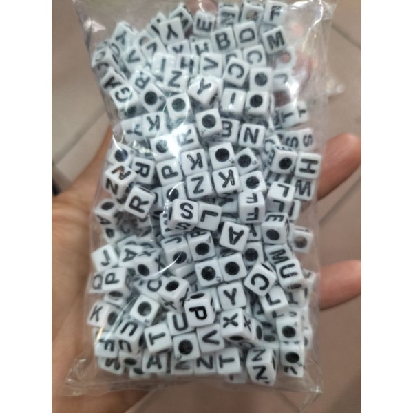 Bịch 100g chữ nhựa nhiều mẫu lựa chọn