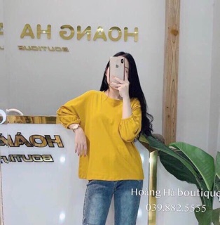 Áo thun nỉ da cá
