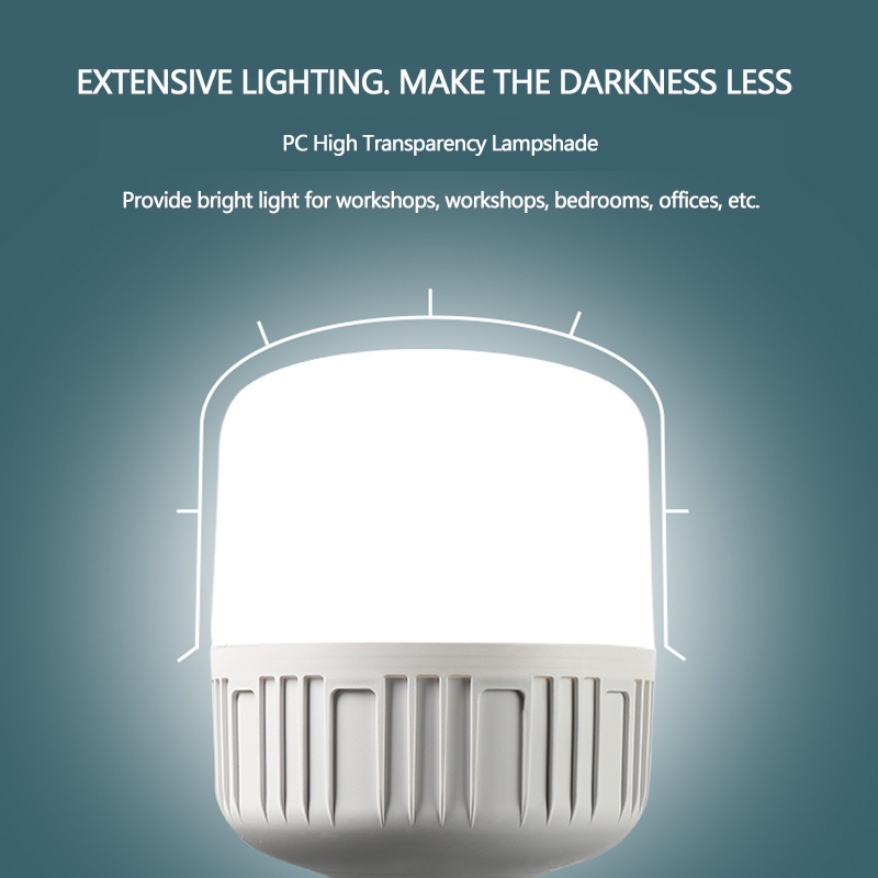 Bóng Đèn Led E27 5 / 15 / 20W Sạc Usb 260 Độ Tiện Dụng° Góc Chùm