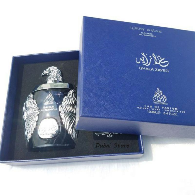 Nươc Hoa Dubai Ghala Zayed Luxury Black, Blue, Gold 100ml - Chính Hãng