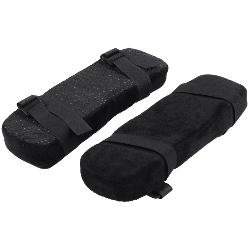 Set 2 Đệm Gác Tay Bằng Xốp Siêu Mềm Gắn Ghế Ngồi Văn Phòng / Nhà Ở