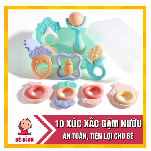 SET ĐỒ CHƠI GẶM NƯỚU UMOO 10 CHI TIẾT CHO BÉ - Duonghieu6789