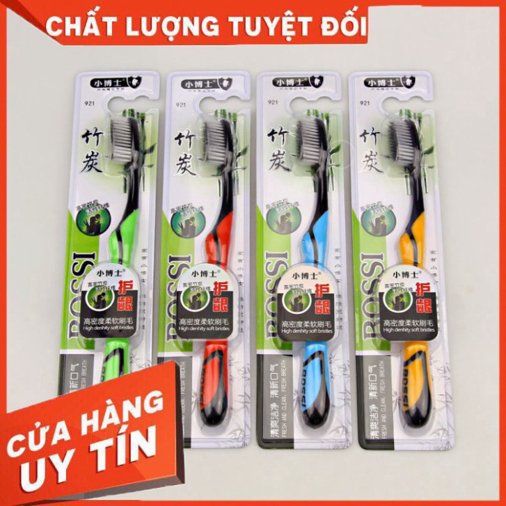 [FREE SHIP] Bàn Chải Đánh Răng Than Tre Của Hàn Quốc Bossi