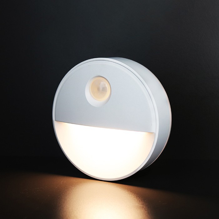 Đèn led cảm biến đèn ngủ cảm ứng chuyển động dùng pin AAA dán tường phòng ngủ cầu thang nhà bếp tiện lợi - [Louttaine]