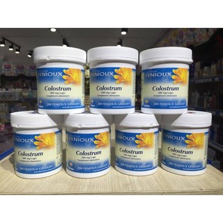 Sữa non Pháp Fenioux Colostrum 200 viên Date mới nhất