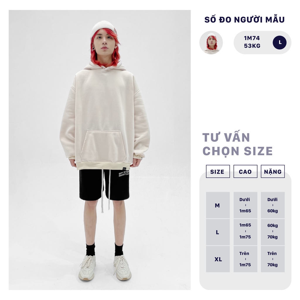 Quần Short Đùi Local Brand Essentials City Cycle nỉ cotton unisex form rộng nam nữ oversize | BigBuy360 - bigbuy360.vn