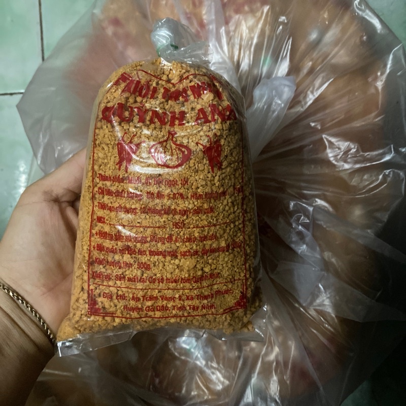 Bịch 500g Muối Tây Ninh
