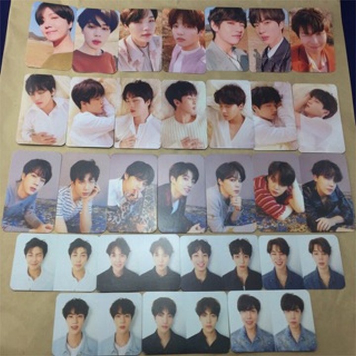 (ngẫu nhiên) Card bts fake love hai mặt in hình nhóm nhạc hàn quốc quà tặng xinh xắn dễ thương | BigBuy360 - bigbuy360.vn