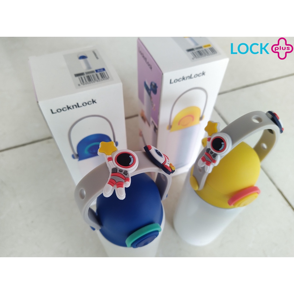 Bình giữ nhiệt trẻ em LocknLock DIY Strap Tumbler LHC3283  - hàng chính hãng