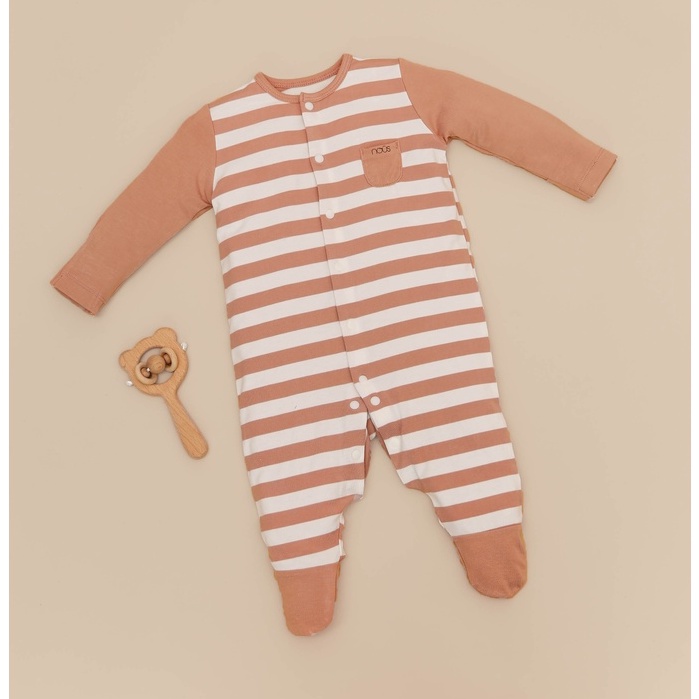 Bodysuit Có Tất NOUS Newborn Chất Liệu Pettit  BST 2021