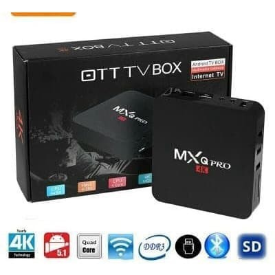 Đầu Tv Box Android Mxq Pro 5g Smart Tv 4k Ultra Hd Android 10 - No Keyboard Và Không Chuột Ramadan