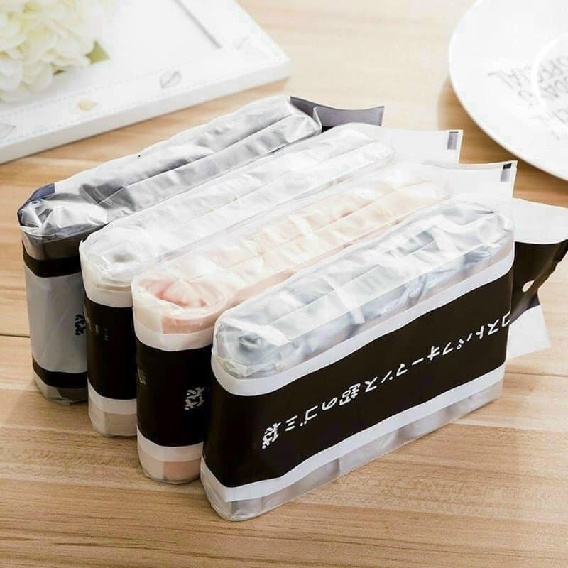 Combo set 5 cuộn túi bóng đựng rác tự phân hủy