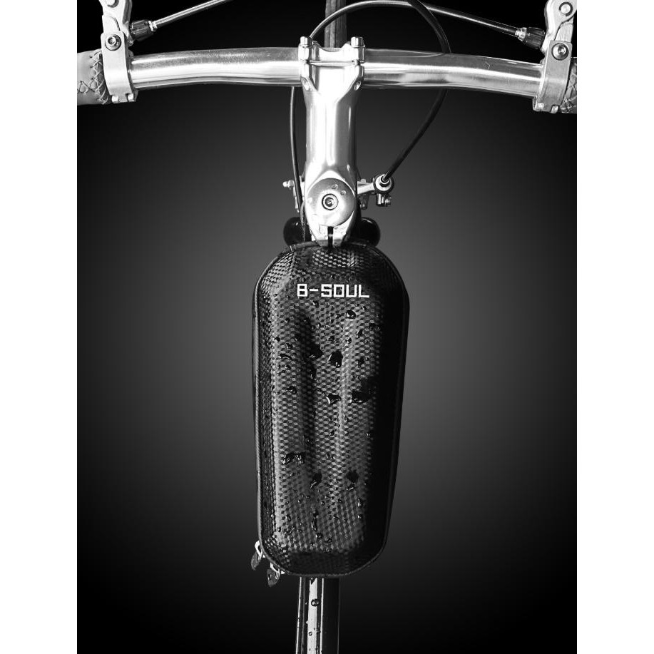 Túi treo xe đạp đựng đồ chống nước đa năng B-Soul Carbon - HanruiOffical