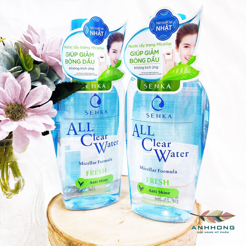 Nước Tẩy Trang Sạch Thoáng Senka All Clear Water Fresh 230ml