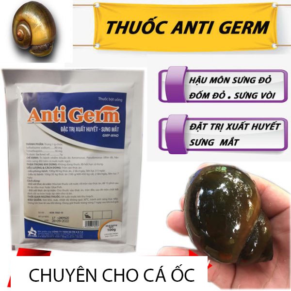 [ĐT] Anti germ cho cá ốc