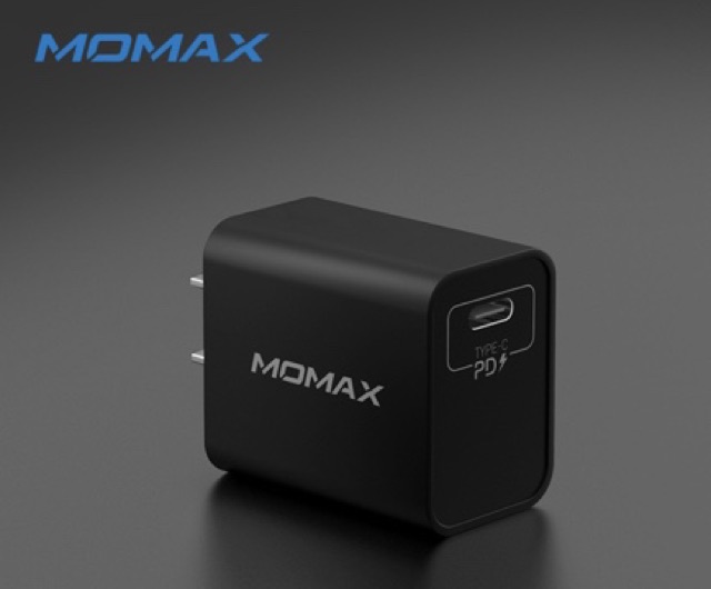 Bộ sạc nhanh MOMAX PD dùng cho iPhone,iPad,Samsung (18W,20W Type C Power Delivery, 100V-240V 50Hz/60Hz)