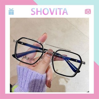 Kính Cận Không Độ Nam Nữ [FREESHIP] Gọng Kim Loại BỀN - ĐẸP - KHÔNG PHAI MÀU Thời Trang- VT9