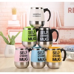 Cốc Tự Khuấy, Cốc Pha Đồ Uống Tự Động Giữ Nhiệt Đa Năng - Pha Cafe ,Trà, Ngủ Cốc Dễ Dàng - FreeShip