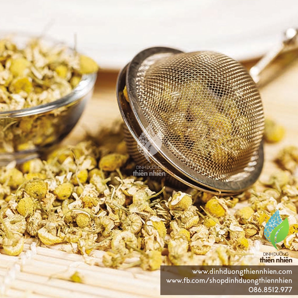 Trà Hoa Cúc Hữu Cơ Frontier Organic Whole German Chamomile Flowers, 47g