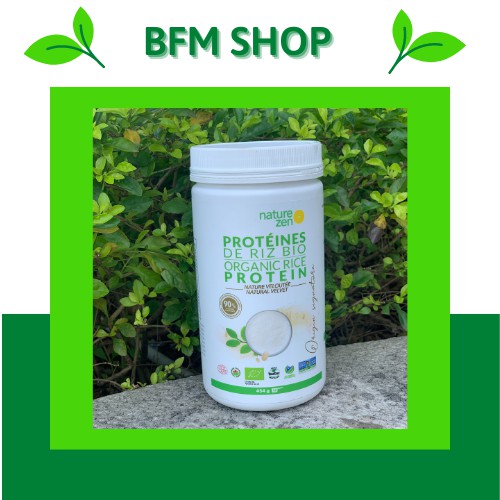 NATURE ZEN - BỘT PROTEIN CÔ ĐẶC TỪ NGŨ CỐC HỮU CƠ (KHÔNG CHỨA ĐẬU NÀNH) VỊ TỰ NHIÊN