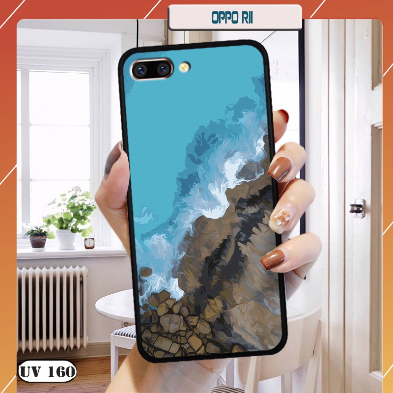 Ốp lưng nhám Oppo R11 - in hình
