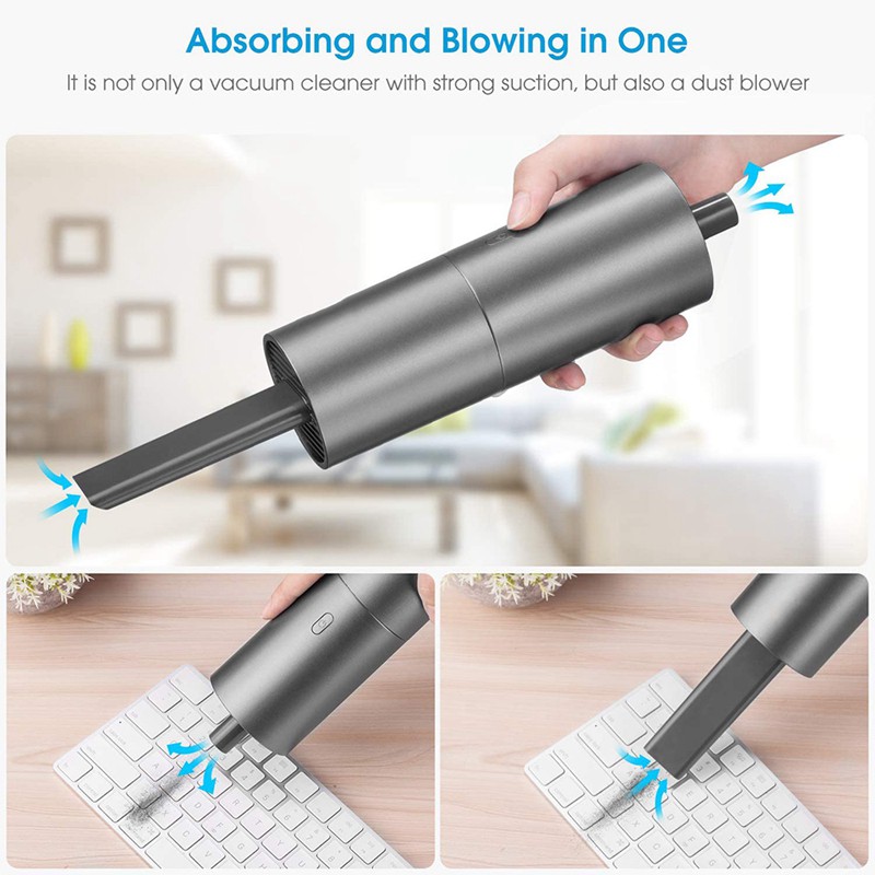 Mini Vacuum Cleaner, Handheld Cordless USB,Dust Buster Blower 2 in 1 | BigBuy360 - bigbuy360.vn