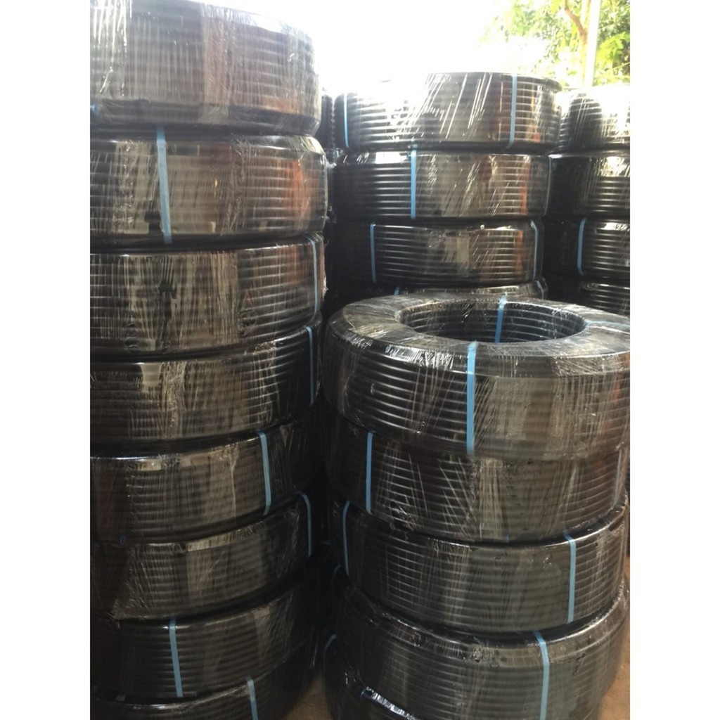 Giá sỉ Cuộn 200m Ống HDPE 20mm dày 1.2mm dùng trong hệ thống tưới tự động