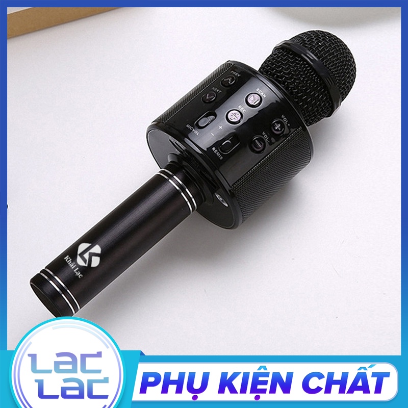 Mic Hát Karaoke Bluetooth Không Dây - mic hát karaoke cầm tay mini
