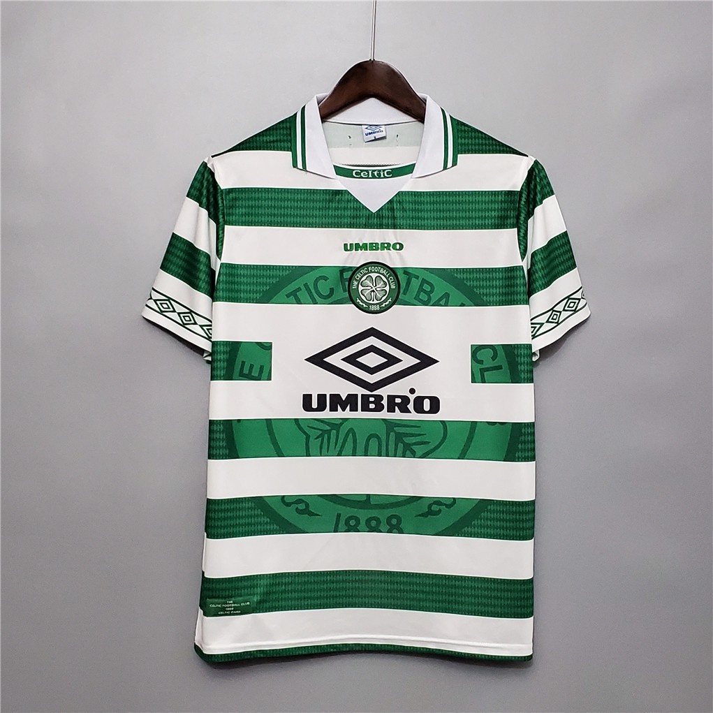 Áo Thun Bóng Đá Số 7 1998/1999 Celtic Phong Cách Retro