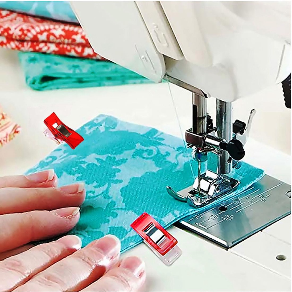Set 50 Giá Đỡ Kẹp Cố Định Vải Bằng Nhựa Đa Năng Tiện Dụng