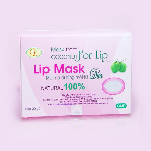 01 Miếng Mặt Nạ Dừa Cửu Long Dành Cho Môi