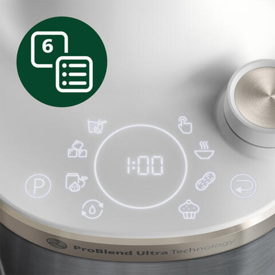 Máy Xay Sinh Tố Philips HR3760/01 ProBlend Ultra Xay tốc độ cao, màn hình kỹ thuật số