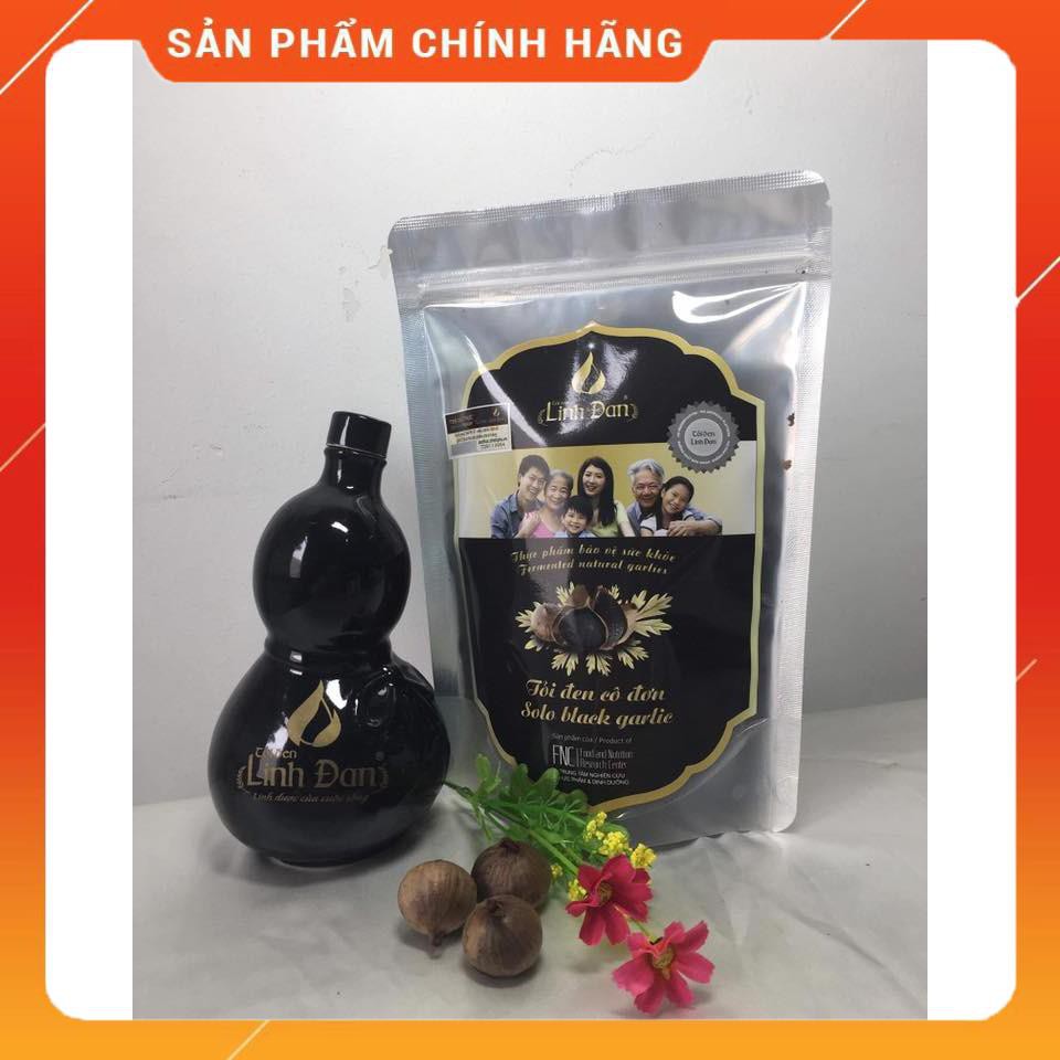 [GÍA SỈ] Tỏi đen cô đơn Linh Đan - 250g