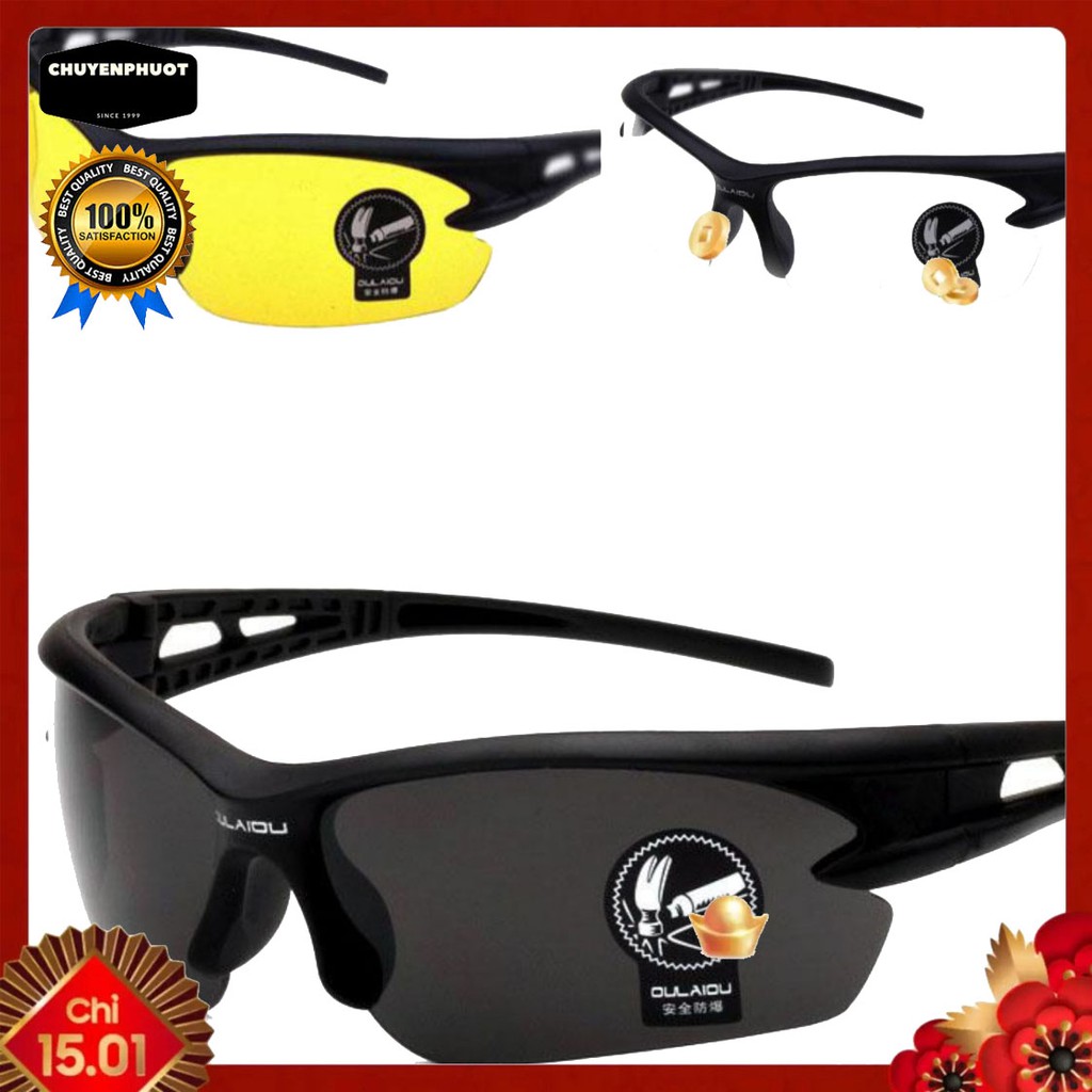 COMBO 3 KÍNH MÁT THỜI TRANG OULAIOU ĐI ĐÊM ĐI NGÀY CHỐNG TIA UV