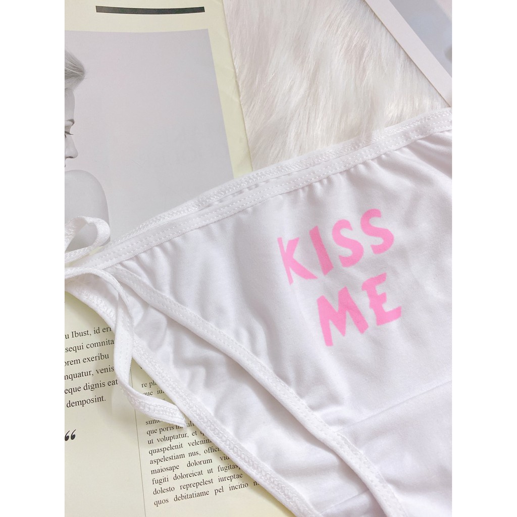Quần lót nữ sexy - Quần Chip cột dây cute - CAMLUU99