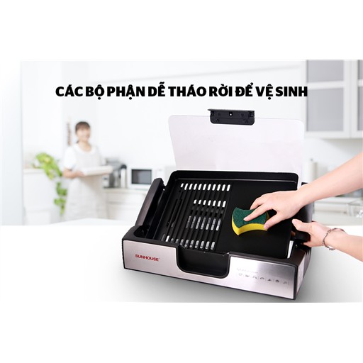 Bếp nướng điện Sunhouse SHD4603