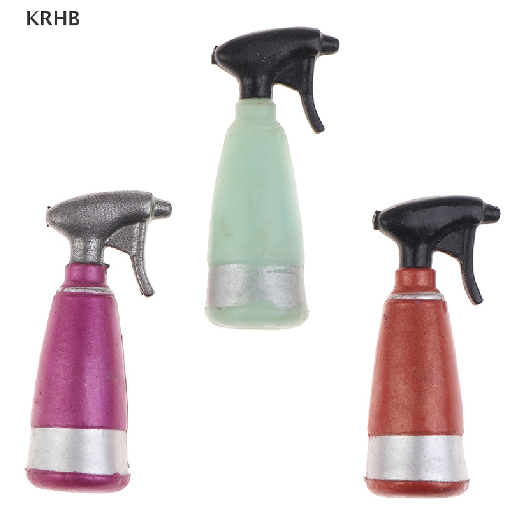 Set 2 Bình Tưới Cây Mini Tỉ Lệ 1: 12 Cho Nhà Búp Bê Mới